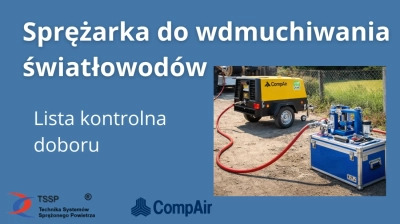 Sprężarka do światłowodów